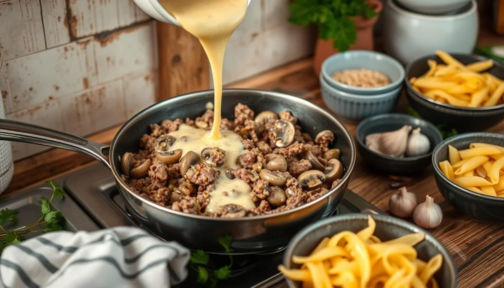 Ground Beef Stroganoff Cooking Technique Ground Beef Stroganoff Cooking Technique